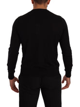Load image into Gallery viewer, Dolce & Gabbana Black Cashmere Button Down Cardigan Sweater