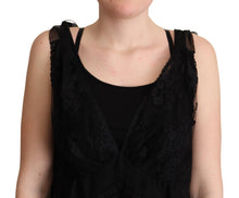 Load image into Gallery viewer, Dolce & Gabbana Lustrous Silk-Blend Lace Trim Camisole