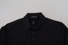 Load image into Gallery viewer, Dolce & Gabbana Elegant Black Cashmere Pullover Sweater