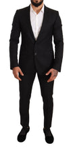 Load image into Gallery viewer, Dolce & Gabbana Elegant Martini Black Wool Suit