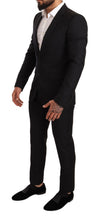 Load image into Gallery viewer, Dolce & Gabbana Elegant Martini Black Wool Suit