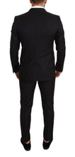 Load image into Gallery viewer, Dolce & Gabbana Elegant Martini Black Wool Suit