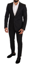 Load image into Gallery viewer, Dolce & Gabbana Elegant Martini Black Wool Suit