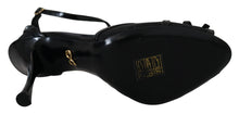 Load image into Gallery viewer, Dolce & Gabbana Black Stiletto High Heels Sandals Shoes