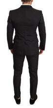 Load image into Gallery viewer, Dolce & Gabbana Elegant Black Floral Brocade Suit