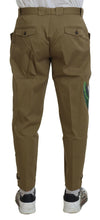 Load image into Gallery viewer, Dolce & Gabbana Exquisite Floral Beige Chino Pants