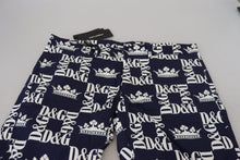 Load image into Gallery viewer, Dolce & Gabbana Casual Crown Print Chinos Shorts