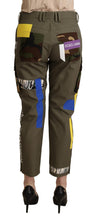 Load image into Gallery viewer, Dolce & Gabbana Chic Multicolor Patched Cargo Pants