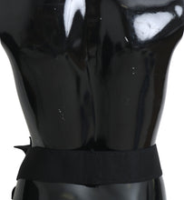 Load image into Gallery viewer, Dolce & Gabbana Elegant Black Crystal Waist Belt