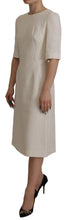 Load image into Gallery viewer, Dolce & Gabbana Exquisite Jacquard Midi Dress in White