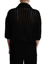 Load image into Gallery viewer, Dolce & Gabbana Embroidered Short Sleeve Luxury Sweater