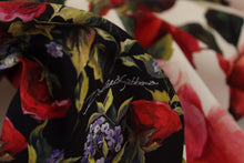 Load image into Gallery viewer, Dolce & Gabbana Patchwork Floral Midi Sheath Dress