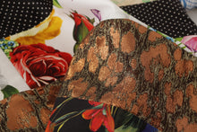 Load image into Gallery viewer, Dolce & Gabbana Patchwork Sheath Mini Dress - Multicolor Elegance