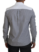 Load image into Gallery viewer, Dolce & Gabbana Slim Fit Striped Casual Shirt with Channel Motive
