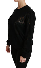 Load image into Gallery viewer, Dolce & Gabbana Elegant Cashmere Crewneck Sweater with Lace Detail
