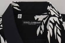 Load image into Gallery viewer, Dolce & Gabbana Elegant Black Palm Tree Print Casual Shirt