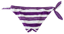 Load image into Gallery viewer, Dolce & Gabbana Chic Striped Bikini Bottom - Effortless Poolside Glamour