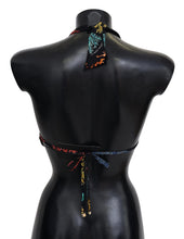 Load image into Gallery viewer, Dolce & Gabbana Chic Coral Print Bikini Top Luxury Swimwear