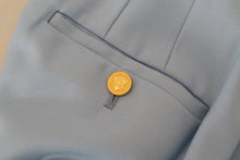 Load image into Gallery viewer, Dolce & Gabbana Elegant Light Blue Wool-Silk Blend Pants