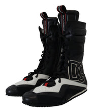 Load image into Gallery viewer, Dolce & Gabbana Multicolor Leather High-Top Sneakers