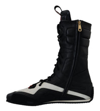 Load image into Gallery viewer, Dolce & Gabbana Multicolor Leather High-Top Sneakers