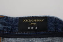 Load image into Gallery viewer, Dolce & Gabbana Chic Patchwork Cargo Denim Jeans