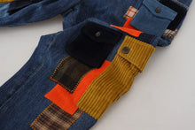 Load image into Gallery viewer, Dolce & Gabbana Chic Patchwork Cargo Denim Jeans
