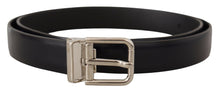 Load image into Gallery viewer, Dolce & Gabbana Elegant Leather Belt with Metal Buckle