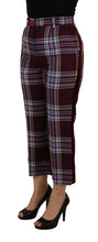 Load image into Gallery viewer, Dolce & Gabbana Elegant High Waist Wool-Blend Trousers