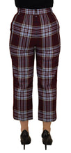 Load image into Gallery viewer, Dolce & Gabbana Elegant High Waist Wool-Blend Trousers