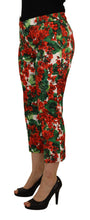 Load image into Gallery viewer, Dolce & Gabbana Chic Cropped Mid Waist Pants - Multicolor