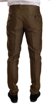 Load image into Gallery viewer, Dolce & Gabbana Elegant Yellow Patterned Three-Piece Suit