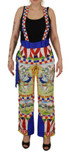 Load image into Gallery viewer, Dolce & Gabbana Multicolor High Waist Snow Pants