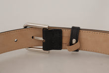 Load image into Gallery viewer, Dolce & Gabbana Sleek Black Authentic Leather Belt