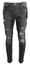 Load image into Gallery viewer, Dolce & Gabbana Elegant Gray Slim Fit Denim Jeans