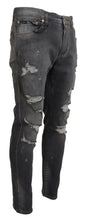Load image into Gallery viewer, Dolce & Gabbana Elegant Gray Slim Fit Denim Jeans
