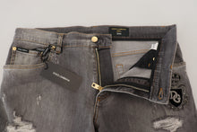 Load image into Gallery viewer, Dolce & Gabbana Elegant Gray Slim Fit Denim Jeans