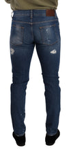 Load image into Gallery viewer, Dolce & Gabbana Elegant Distressed Slim Fit Denim Jeans