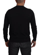 Load image into Gallery viewer, Dolce & Gabbana Elegant Black Cashmere Cardigan Sweater
