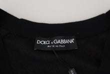 Load image into Gallery viewer, Dolce & Gabbana Elegant Black Cashmere Cardigan Sweater