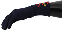 Load image into Gallery viewer, Dolce & Gabbana Blue Virgin Wool Unisex Gloves