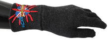 Load image into Gallery viewer, Dolce & Gabbana Gray Virgin Wool Unisex Gloves