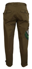 Load image into Gallery viewer, Dolce & Gabbana Elegant Floral Print Casual Pants