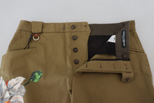 Load image into Gallery viewer, Dolce & Gabbana Elegant Floral Print Casual Pants