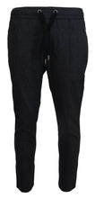 Load image into Gallery viewer, Dolce & Gabbana Elegant Grey Cotton Joggers for Men