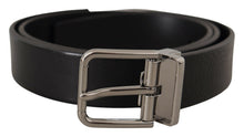 Load image into Gallery viewer, Dolce & Gabbana Elegant Black Leather Belt