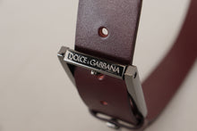Load image into Gallery viewer, Dolce & Gabbana Elegant Brown Leather Designer Belt