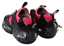 Load image into Gallery viewer, Jimmy Choo Electric Elegance Leather Mesh Sneakers