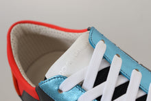 Load image into Gallery viewer, Dolce & Gabbana Multicolor Leather-Blend Low Top Sneakers