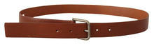 Load image into Gallery viewer, Dolce & Gabbana Elegant Leather Belt with Metal Buckle
